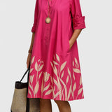 Florenne | Abito Midi Camicia Floreale