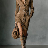 Marcella | Abito Midi Camicia Bottoni