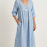 Marise | Abito Maxi A-Line Fluido