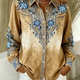 Ranchero | Vintage Floral Button Blouse